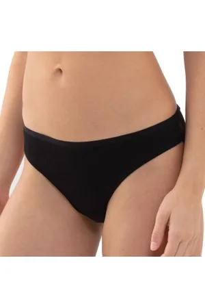 Mey Organic Cotton Mini Briefs Zwart katoen X-Small Dames