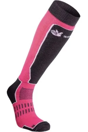 seger Sokken Alpine Mid Advance Sock Roze/Zwart Maat 34/36