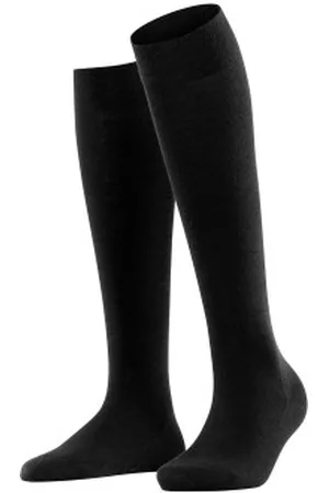 Falke Falke Sokken Women Softmerino Knee High Zwart Maat 37/38 Dames