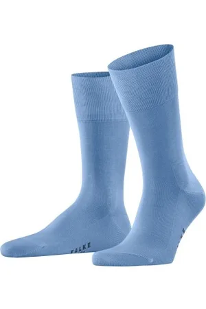 Falke Falke Sokken Tiago Blauw katoen Maat 39/40 Heren