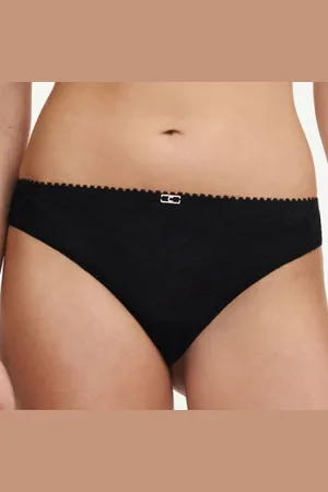 Chantelle Origins Lace Thong Zwart nylon 36 Dames