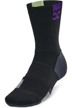 Under Armour Sokken ArmourDry Playmaker Mid Crew Sock Zwart polyester Medium