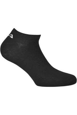 Fila Sokken 3P Invisible Plain Ankle Socks Zwart Maat 35/38