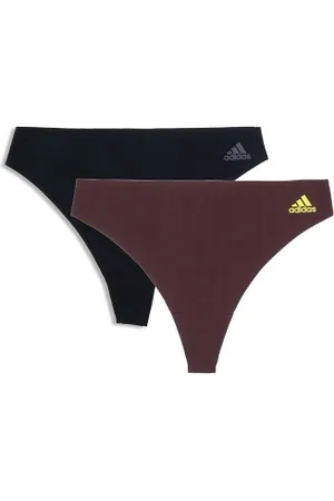 adidas 2P BOS Micro Cut Free Thong Multi Zwart/Bruin Large Dames