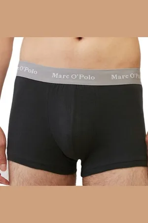 Marc O’ Polo Marc O Polo Cotton Trunks Herenslips 6P Zwart/Grijs katoen Large Heren