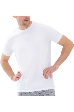 Mey Relax T-Shirt Wit katoen Small Heren