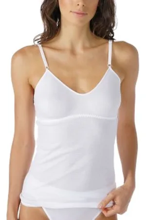 Mey Noblesse Bra Top Wit katoen 38 Dames