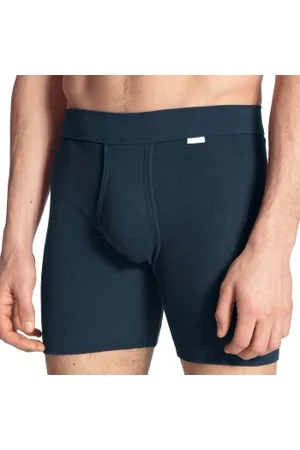 Calida Herenslips Cotton 1 Herr Boxer 25111 Marine katoen Small Heren