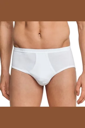 Schiesser Herenslips Original Classics Fine Rib Sport Brief Wit katoen Small Heren