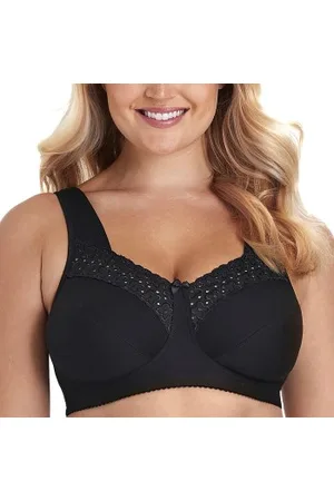 Miss Mary Miss Mary Broderie Anglais Soft Bra Zwart B 80 Dames