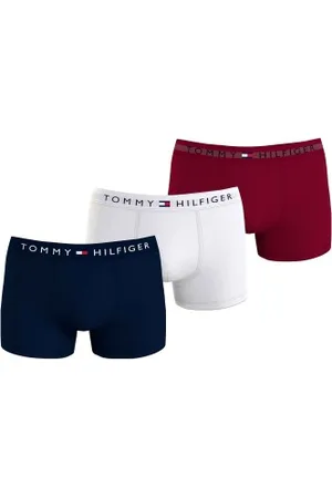 Tommy Hilfiger Herenslips 3P Original Trunks Versch. kleure katoen Small Heren