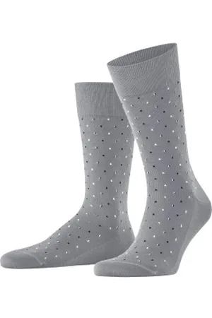 Falke Falke Sokken Perfect Tie Men Socks Grijs Maat 39/40 Heren