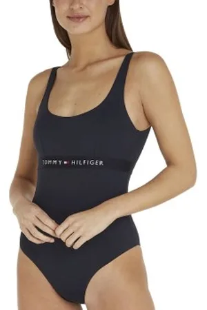 Tommy Hilfiger One Piece Swimsuit Marine X-Small Dames
