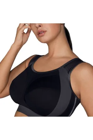 Anita Active Extreme Control Plus Sports Bra Zwart/Grijs F 65 Dames