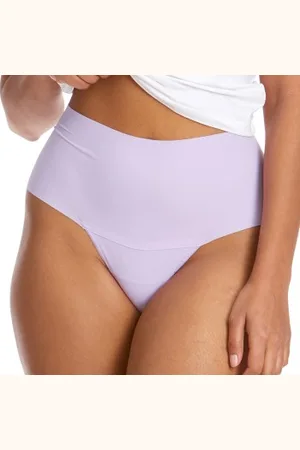 Hanky Panky Breathe High Rise Thong Lila Small Dames