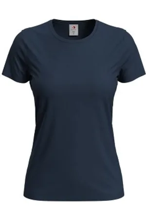 Stedman 4P Classic Women T-shirt Donkerblauw katoen X-Small Dames