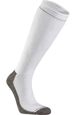 seger Sokken Running Mid Compression Wit Maat 34/36