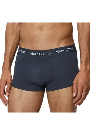 Marc O’ Polo Marc O Polo Basic Trunk Herenslips 3P Marine katoen Large Heren