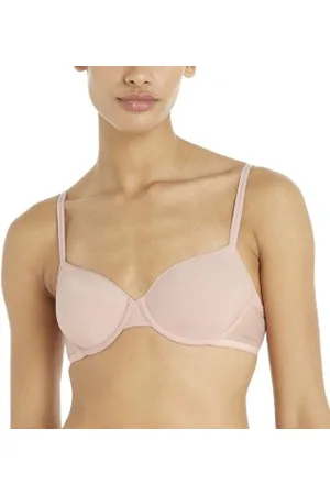 Calvin Klein Sheer Marquisette T-shirt Bra Lichtroze A 70 Dames