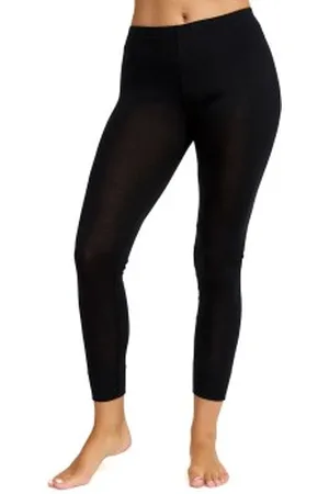 Damella Wool And Silk Pants Zwart wol 38 Dames