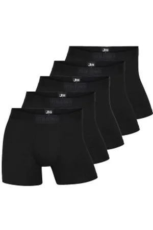 JBS Herenslips 5P Tights Bamboo Boxers Zwart Small Heren