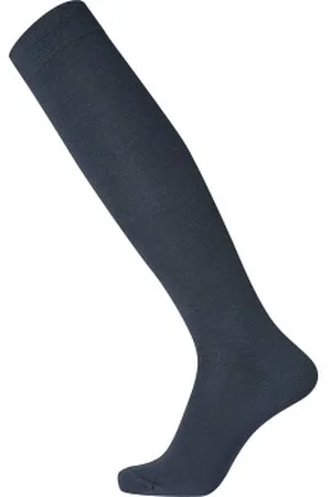 Egtved Sokken Wool Kneehigh Twin Sock Marine Maat 40/45 Heren