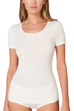 Schiesser Personal Fit Crew Neck Ivoor Large Dames