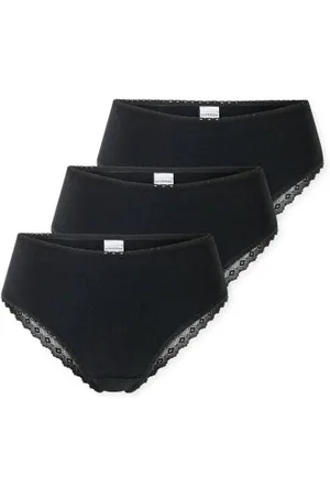 Schiesser Herenslips 3P Modern Brazillian Slips Zwart katoen 36 Heren