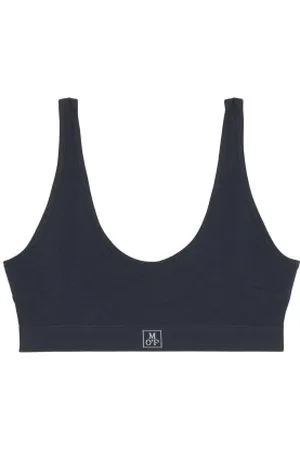 Marc O’ Polo Marc O Polo Scoop Neck Soft Bra Marine katoen Large Dames
