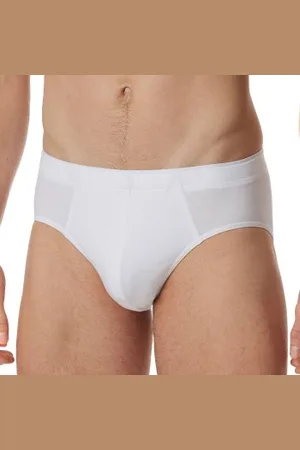 Schiesser Herenslips Premium Cotton Mini Brief Wit katoen Small Heren