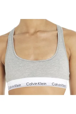 Calvin Klein 3P Modern Cotton Bralette D1 Grijsgemel. Large Dames