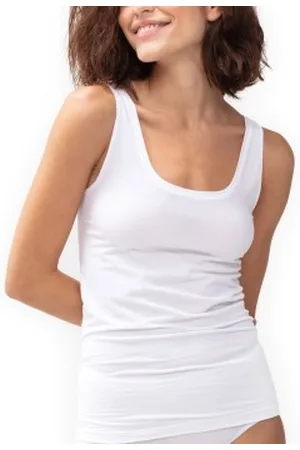Mey Superfine Organic Tank Top Wit katoen 36 Dames