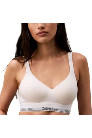 Calvin Klein Modern Cotton Lift Bralette Wit Medium Dames