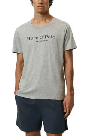 Marc O’ Polo Marc O Polo Men Short Set Pyjama Marine/Grijs katoen Large Heren