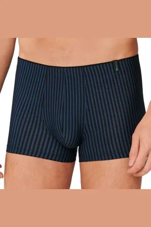 Schiesser Herenslips Long Life Soft Boxer Brief Marine Small Heren