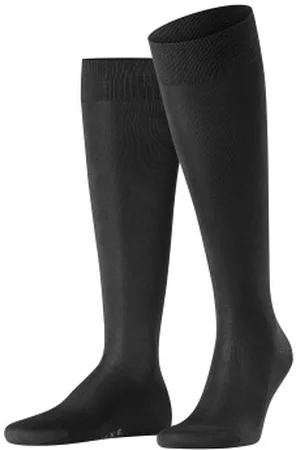 Falke Falke Sokken Tiago Knee-high Zwart katoen Maat 39/40 Heren