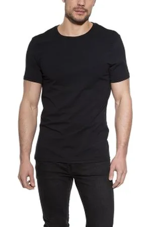 Bread & Boxers Bread and Boxers Crew Neck Zwart ecologisch katoen Small Heren