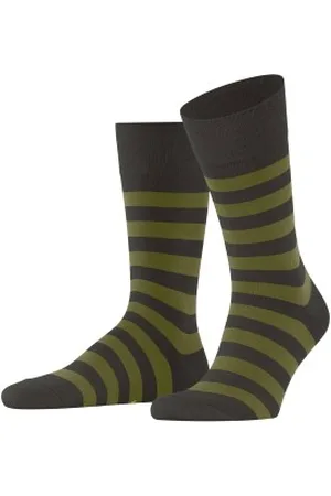 Falke Falke Sokken Sensitive Mappd Line Socks Groen katoen Maat 39/42 Heren