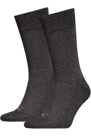 PUMA Sokken 2P Classic Piquee Socks Antraciet Maat 39/42 Heren