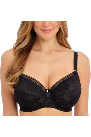 Fantasie Fusion Lace Underwire Side Support Bra Zwart D 65 Dames