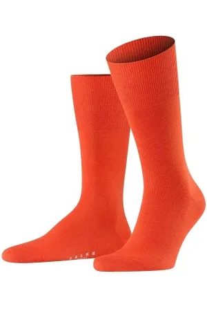 Falke Falke Sokken Airport Sock Oranje Maat 41/42 Heren