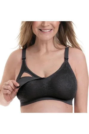 Anita Maternity Essential Lace Nursing Bralette Donkergrijs Small Dames
