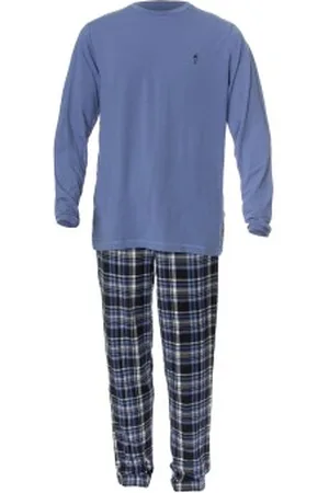 Jockey USA Originals Pyjama Blauw Medium Heren