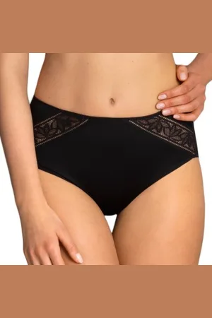Rosa Faia Selena High Waist Brief Zwart 36 Dames