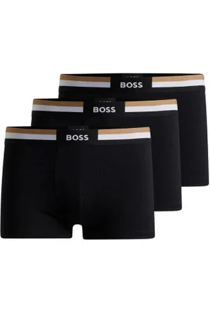 HUGO BOSS Herenslips 3P Trunk Motion Multi Zwart Large Heren