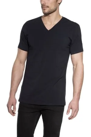 Bread & Boxers Bread and Boxers V-Neck Donkerblauw ecologisch katoen Small Heren