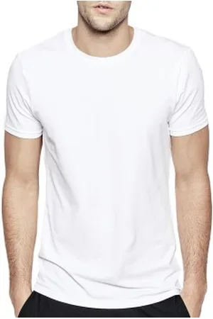 Bread & Boxers Bread and Boxer Cotton Crew Neck Wit ecologisch katoen Small Heren