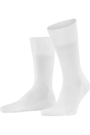 Falke Falke Sokken Tiago Wit katoen Maat 39/40 Heren