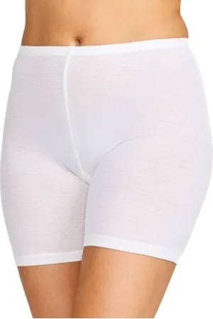 Damella Wool Shorts Ivoor merinowol X-Small Dames