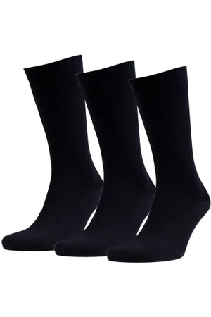 Amanda Christensen Sokken 3P Grade Merino Wool Sock Zwart Maat 39/42